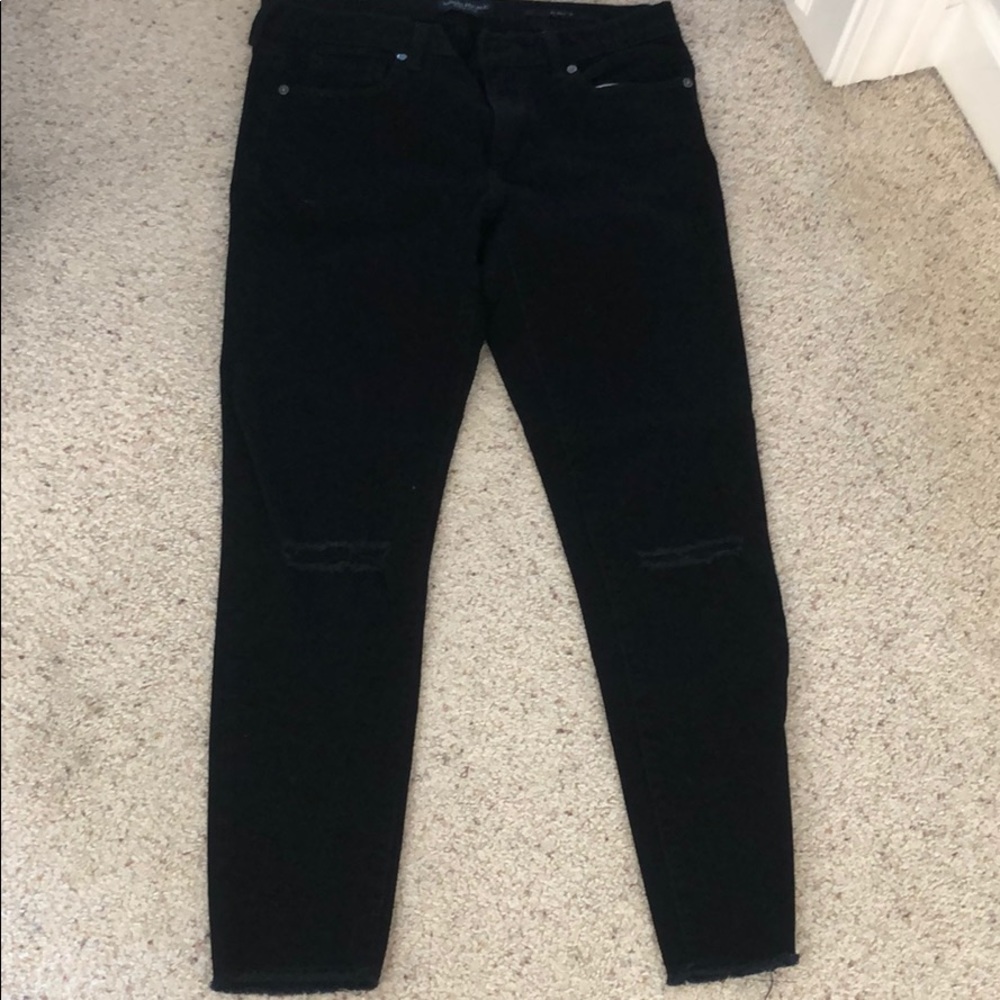 Black Banana Republic Skinny Jeans